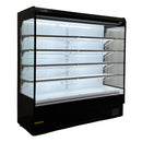 Alaska-Line 76'' Open Air Merchandise Floor Display Cooler w/ Curtain 31.7 Cu.Ft. HIT-23V