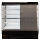 Alaska-Line 76'' Open Air Merchandise Display Cooler w/ Curtain 31.7 Cu.Ft. HIT-23