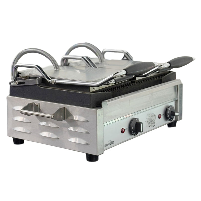 Eurodib Double Grooved Sandwich Grill CI016