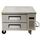 36″ 2 Drawer Refrigerated Chef Base Used CI015