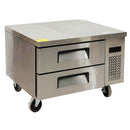 36″ 2 Drawer Refrigerated Chef Base Used CI015
