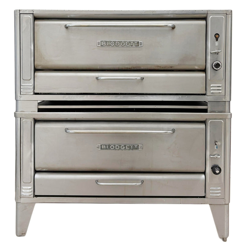 Blodgett Double Deck Gas Oven Used FOR02255