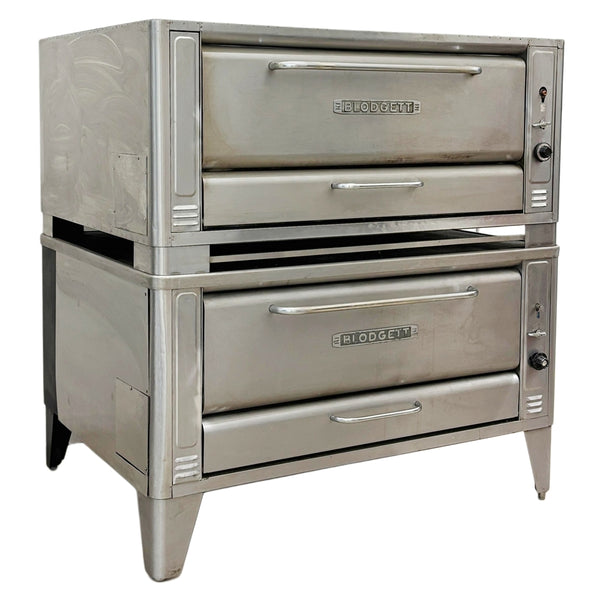 Blodgett Double Deck Gas Oven Used FOR02255