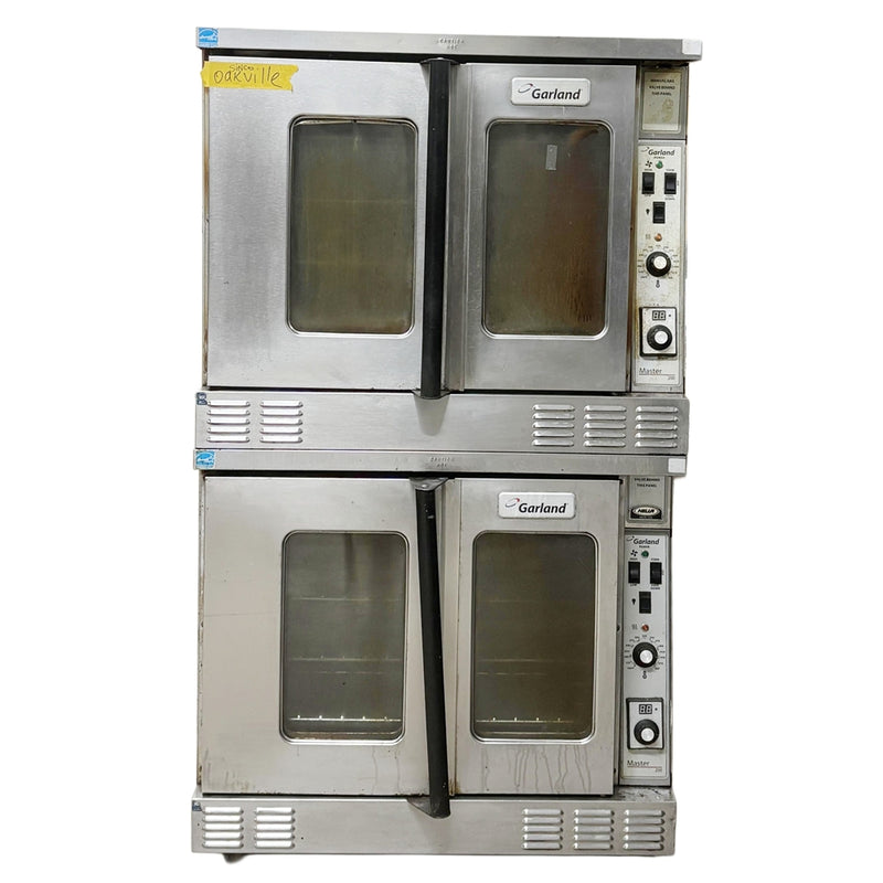Garland Double Deck Full Size Natural Gas Convection Oven Used FOR02258