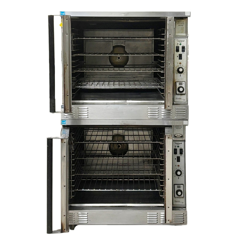 Garland Double Deck Full Size Natural Gas Convection Oven Used FOR02258