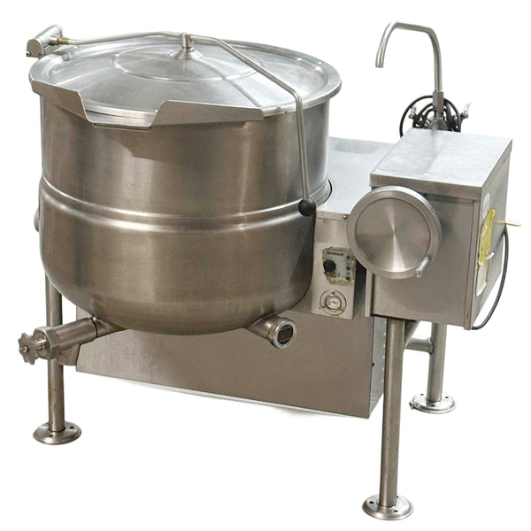 Cleveland Natural Gas 40 Gallon Tilting 2/3 Steam Jacketed Kettle FOR02259