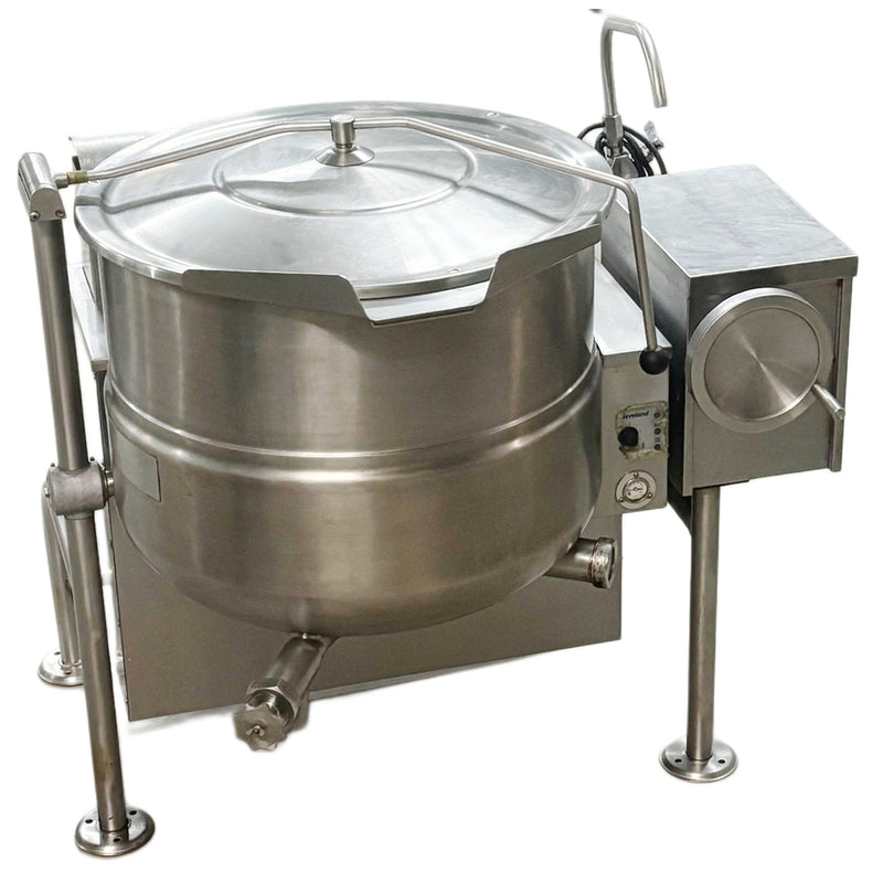 Cleveland Natural Gas 40 Gallon Tilting 2/3 Steam Jacketed Kettle FOR02259