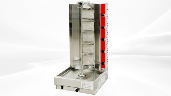 CHEF 5 Burner Gas Shawarma/Doner Machine KB-5