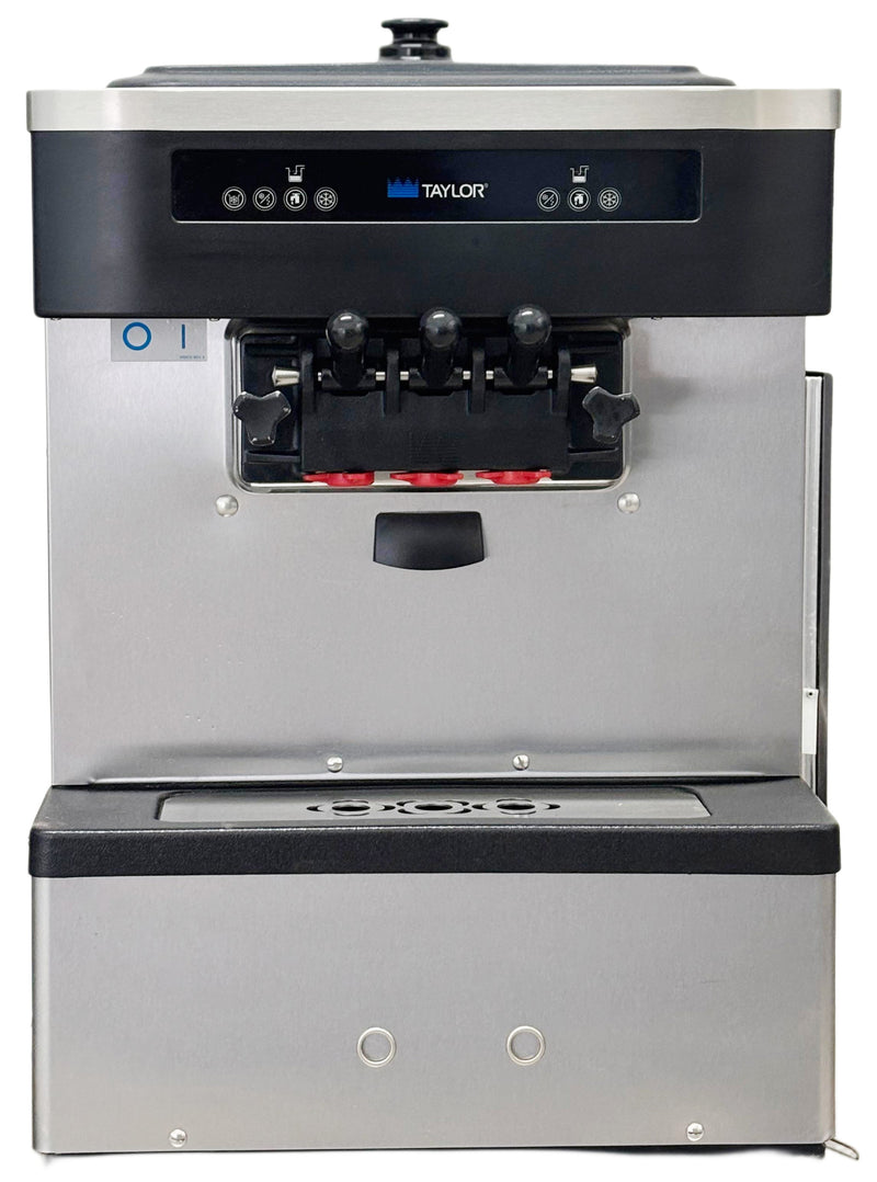 Taylor Soft Serve Countertop Ice Cream Machine Compact Twin Twist Used FOR02265