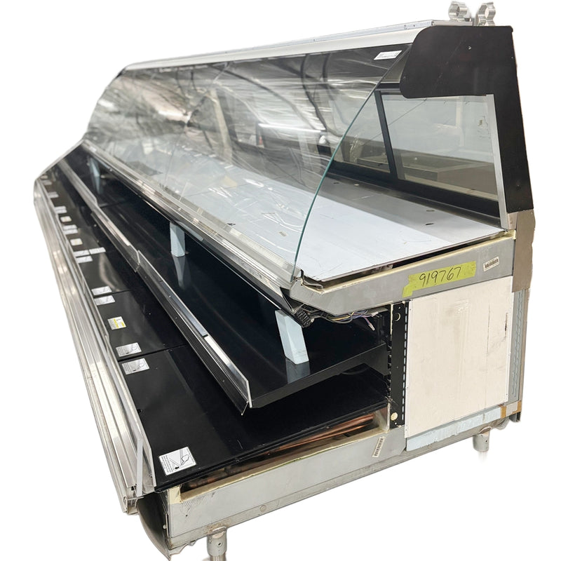 Hussman 147" Deli/Meat Showcase with Front Grab & Go Section Used FOR02275