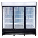 78'' Alaska-Line Three Glass Door Cooler 62 Cu.Ft. HIT-806