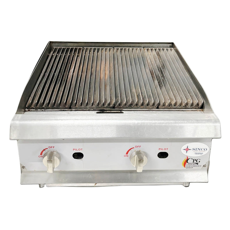 CPG Charbroiler Natural Gas 24'' Used FOR02316