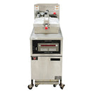 Henny Penny 18" Pressure Fryer with Filter System / Computron 8000 / Natural Gas 80,000 BTU/HR Used FOR02342