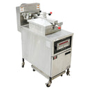 Henny Penny 18" Pressure Fryer with Filter System / Computron 8000 / Natural Gas 80,000 BTU/HR Used FOR02342