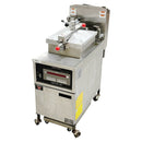 Henny Penny 18" Pressure Fryer with Filter System / Computron 8000 / Natural Gas 80,000 BTU/HR Used FOR02342