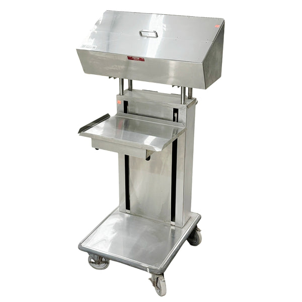 Hatch Stainless Steel Tray Dispenser Cart Used FOR02170