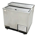 True Solid Slide Lid Stainless Steel Underbar Cooler Used FOR02014
