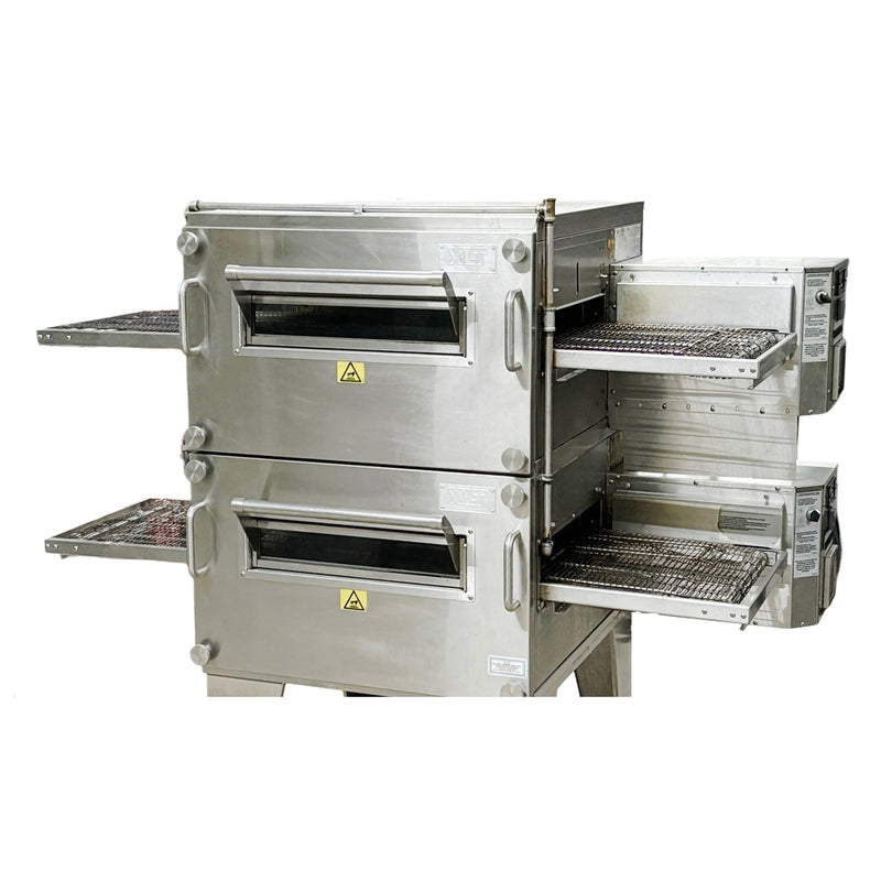 XLT 70'' Natural Gas Double Deck Pizza Oven Used FOR02345