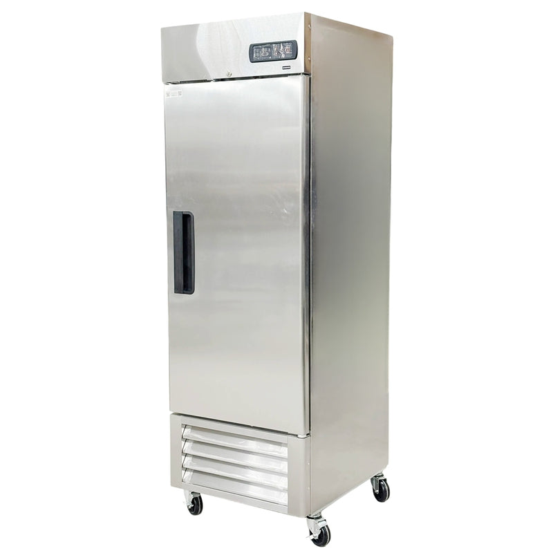28'' CHEF Single Solid Door Stainless Steel Cooler 21.1 Cu.Ft., LRSR1-H