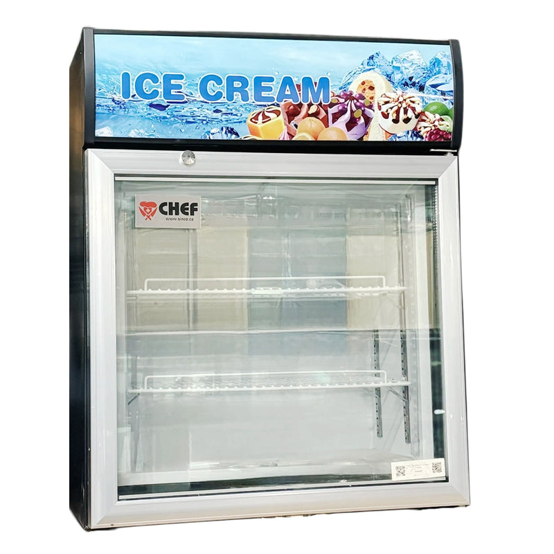 28" CHEF Ice Cream Freezer Countertop CQV-5DT