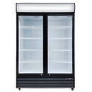 Alaska-Line 52" Two Swing Glass Door Cooler 38.3 Cu.Ft., HIT-802