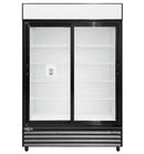 Kool-It 52" Double Sliding Glass Door Display Cooler 40.8 Cu. Ft. KSM-50