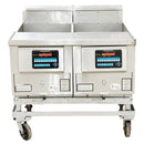 Ultrafryer 42" Commercial Natural Gas Fryer 75,000 BTU No Filtration Used FOR02325