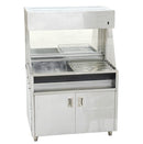 CHEF Fry Warmer Dump Station Electric with Cabinet Used FOR02372