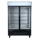54'' Alaska Line Glass Double Door Freezer HIT-424