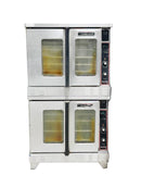 Garland 38" Natural Gas Double Deck Convection Oven with Analog Controls 60,000BTU/Hr Used FOR02421