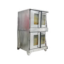 Garland 38" Natural Gas Double Deck Convection Oven with Analog Controls 60,000BTU/Hr Used FOR02421