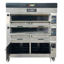 Moretti Forni 63.5" Electric Double Deck Oven Used FOR02465