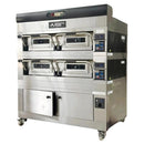 Moretti Forni 63.5" Electric Double Deck Oven Used FOR02465
