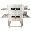 32'' XLT Double Deck Conveyor Natural Gas Pizza Oven Used FOR02464