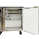 IBeeCold 70.4” Triple Door Sandwich and Salad Prep Table with a Stainless Steel Exterior FOR02482