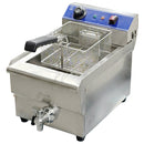 12" Countertop Electric Fryer with Valve EF-131V