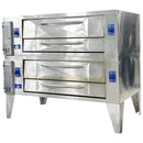 Bakers Pride 78" Double Deck 120,000BTU/Hr Pizza Oven Used FOR02518