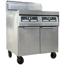 Dean 120,000 BTU 2 Tank Natural Gas Fryer Used FOR02294
