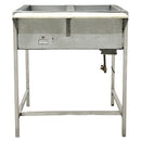 Steam Table 2 Compartment Electric Used FOR02332