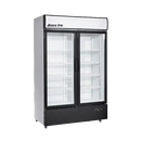 45" Alaska-Line Double Sliding 2 Glass Door Cooler 36.7 Cu.Ft., HIT-805