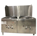 Natural Gas Wok Range 2 Burner Used FOR01191