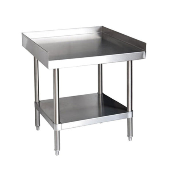 CHEF 24″ x 12″ 18 Gauge Stainless Steel Equipment Stand - TES2412