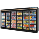 EuroCold Supermarket Cooler & Freezer, Remote or Self Contain - From 3 Door To 10 Door Options