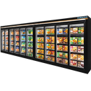 EuroCold Supermarket Cooler & Freezer, Remote or Self Contain - From 3 Door To 10 Door Options