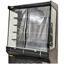 Alaska-Line 77'' Open-Air Merchandiser Display Cooler  – 28 Cu. Ft. Capacity – HIT-20