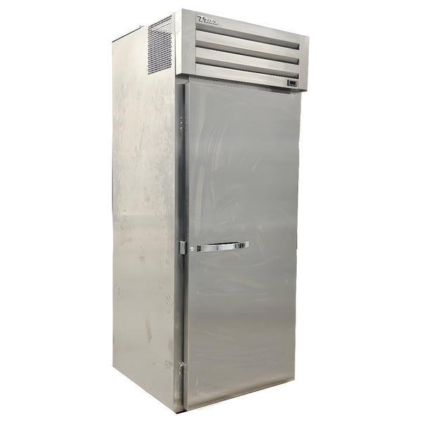 True Roll-In Solid Swing Door Freezer Used FOR02324
