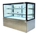 60" CHEF Floor Display Pastry Cooler 20.4 Cu.Ft Used FOR02333