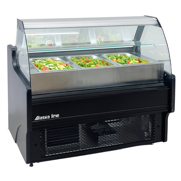 53'' Alaska-Line Salad Prep Table with GN Pan HIT-35