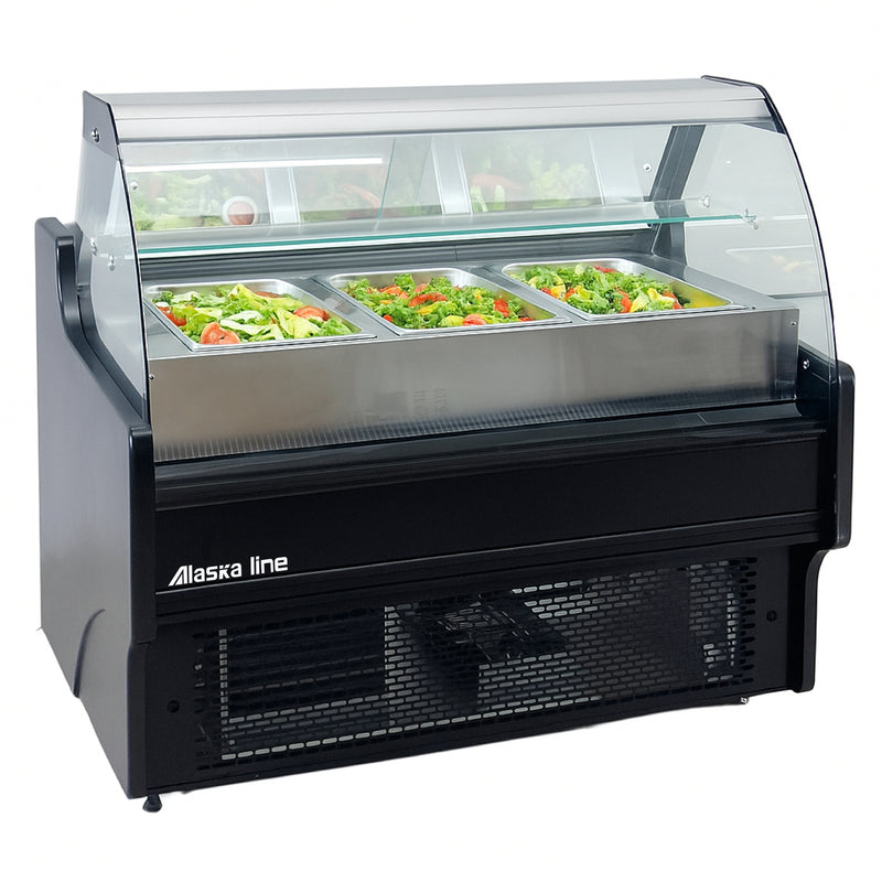 53'' Alaska-Line Salad Prep Table with GN Pan HIT-35