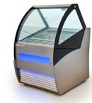 Alaska-Line 8 Pan Gelato Freezer Showcase 8.4 Cu.Ft. Capacity, HIT-816
